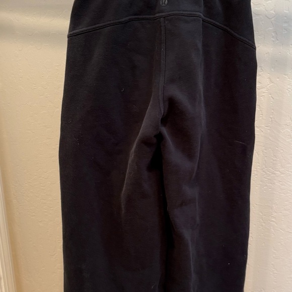 Black Scuba wide leg Sweatpants Lululemon - Picture 2 of 2